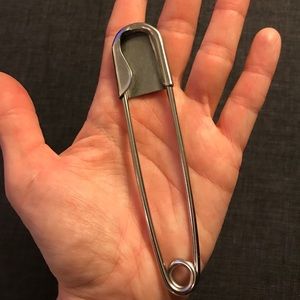 Giant Safety Pin Set of 3